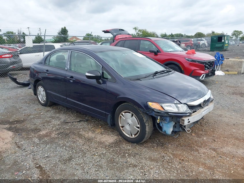 2009 HONDA CIVIC HYBRID | JHMFA362X9S001481 | UPCARS