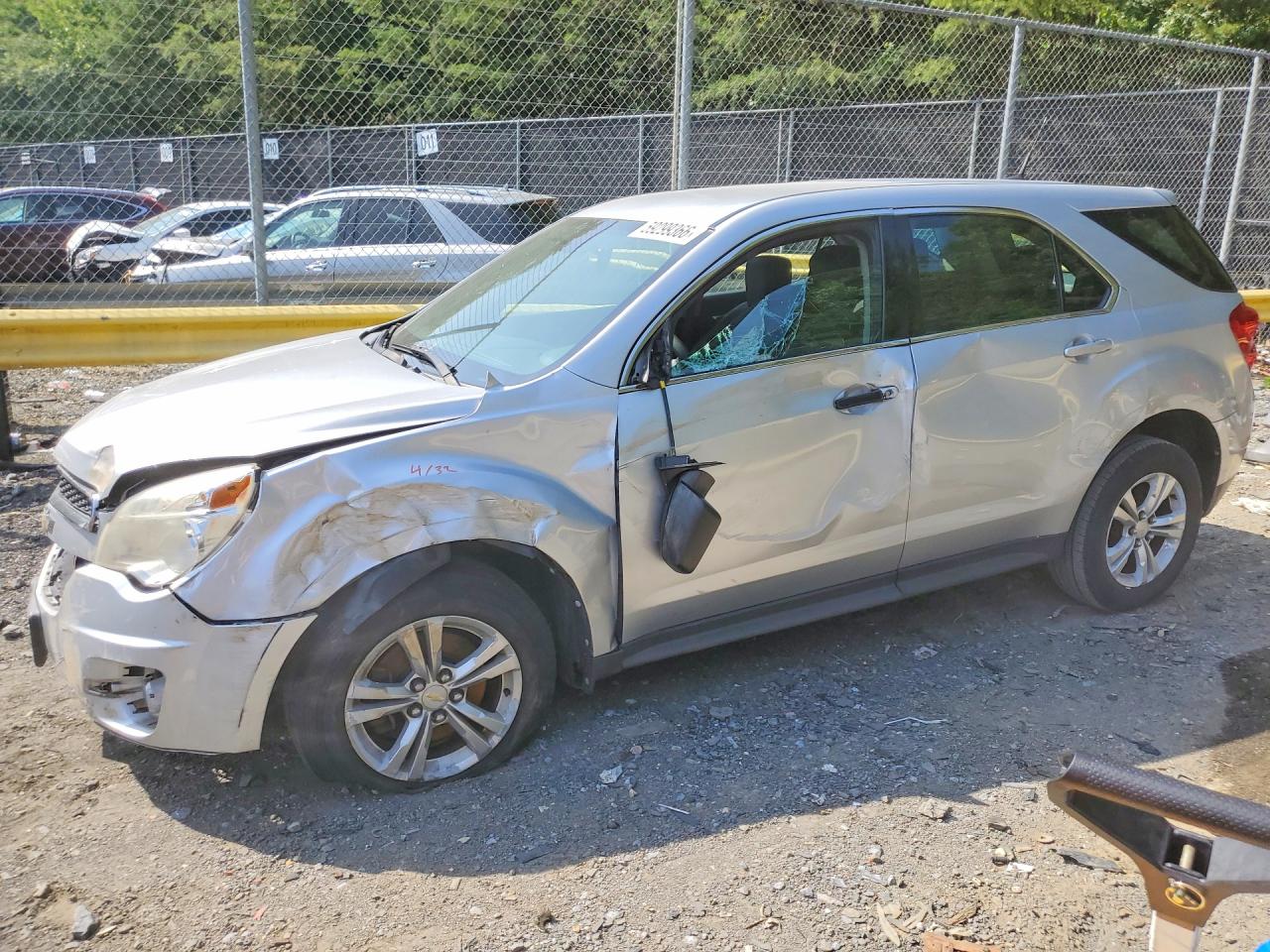 2012 CHEVROLET EQUINOX LS | 2GNALBEK6C6168245 | UPCARS