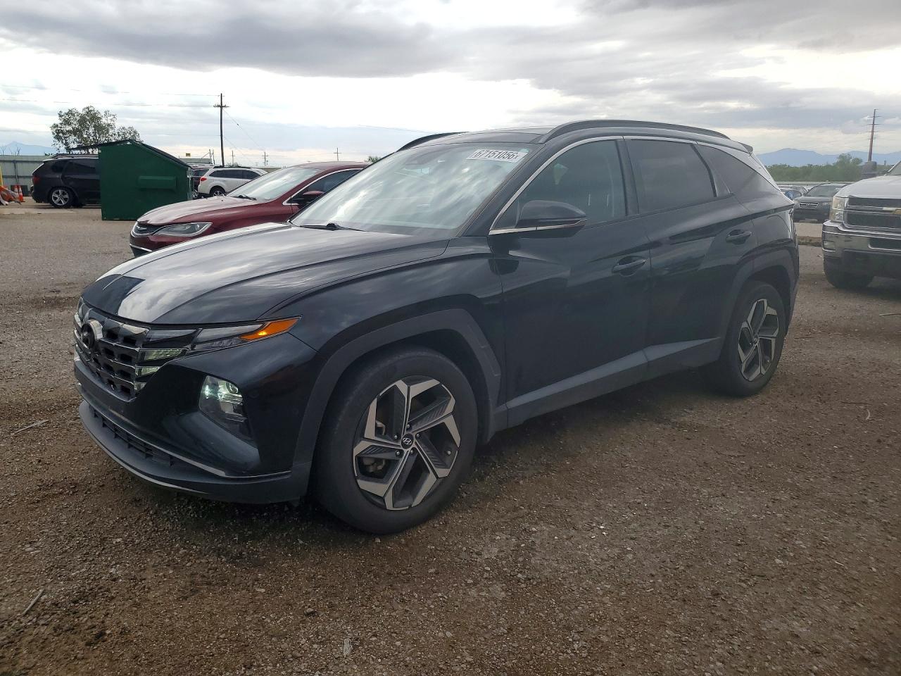 2022 HYUNDAI TUCSON LIMITED | KM8JE3AE2NU079233 | UPCARS