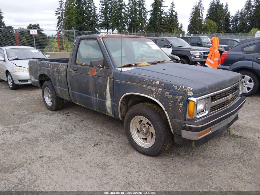 1991 CHEVROLET S TRUCK S10 | 1GCCS14A4M0165426 | UPCARS