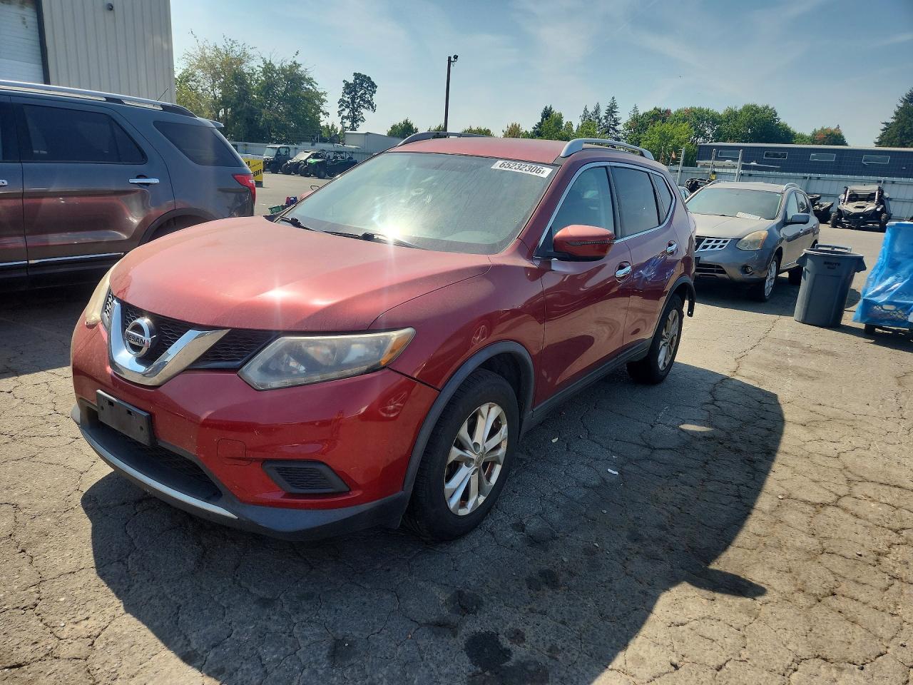 2016 NISSAN ROGUE SV | KNMAT2MV8GP608637 | UPCARS