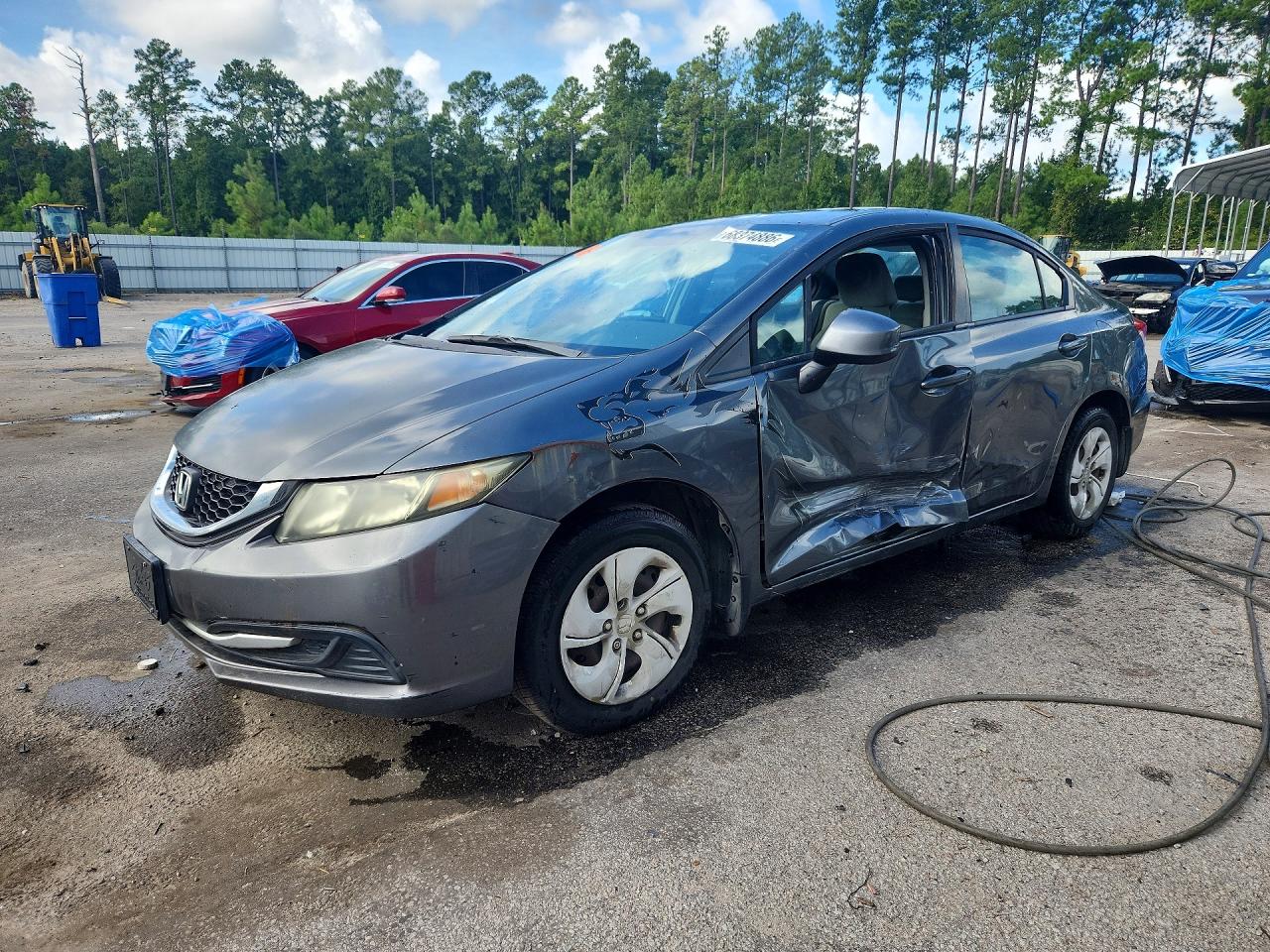 2013 HONDA CIVIC LX | 2HGFB2F53DH300668 | UPCARS