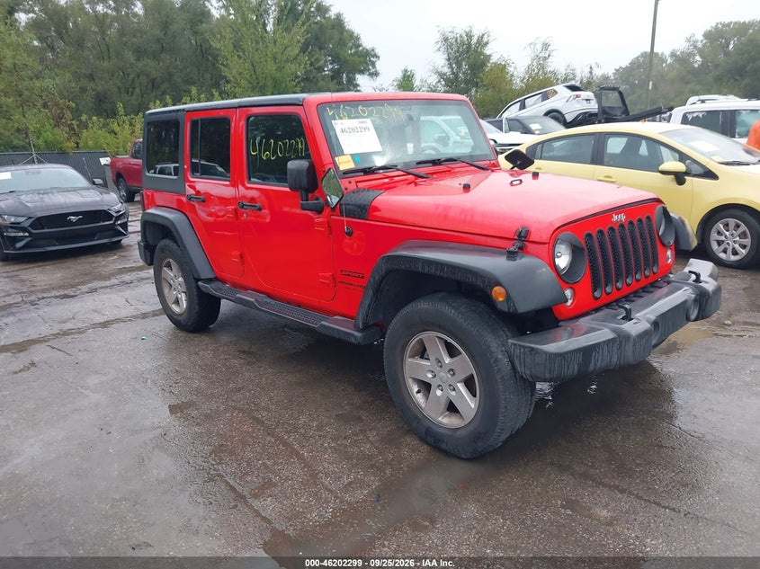 2018 JEEP WRANGLER JK UNLIMITED SPORT S 4X4 | 1C4HJWDG5JL918143 | UPCARS