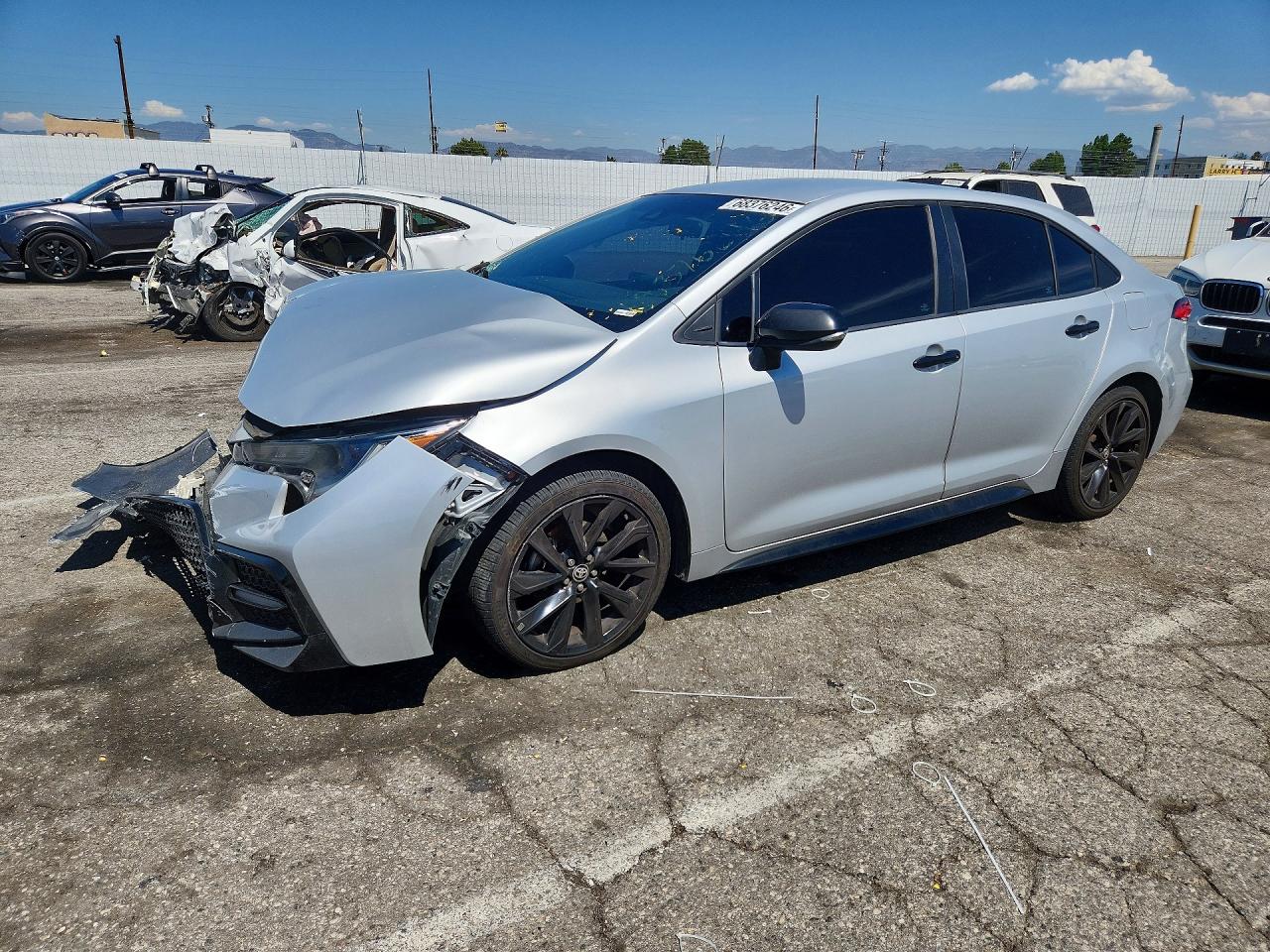 2022 TOYOTA COROLLA SE NIGHTSHADE EDITION | 5YFS4MCE8NP105877 | UPCARS