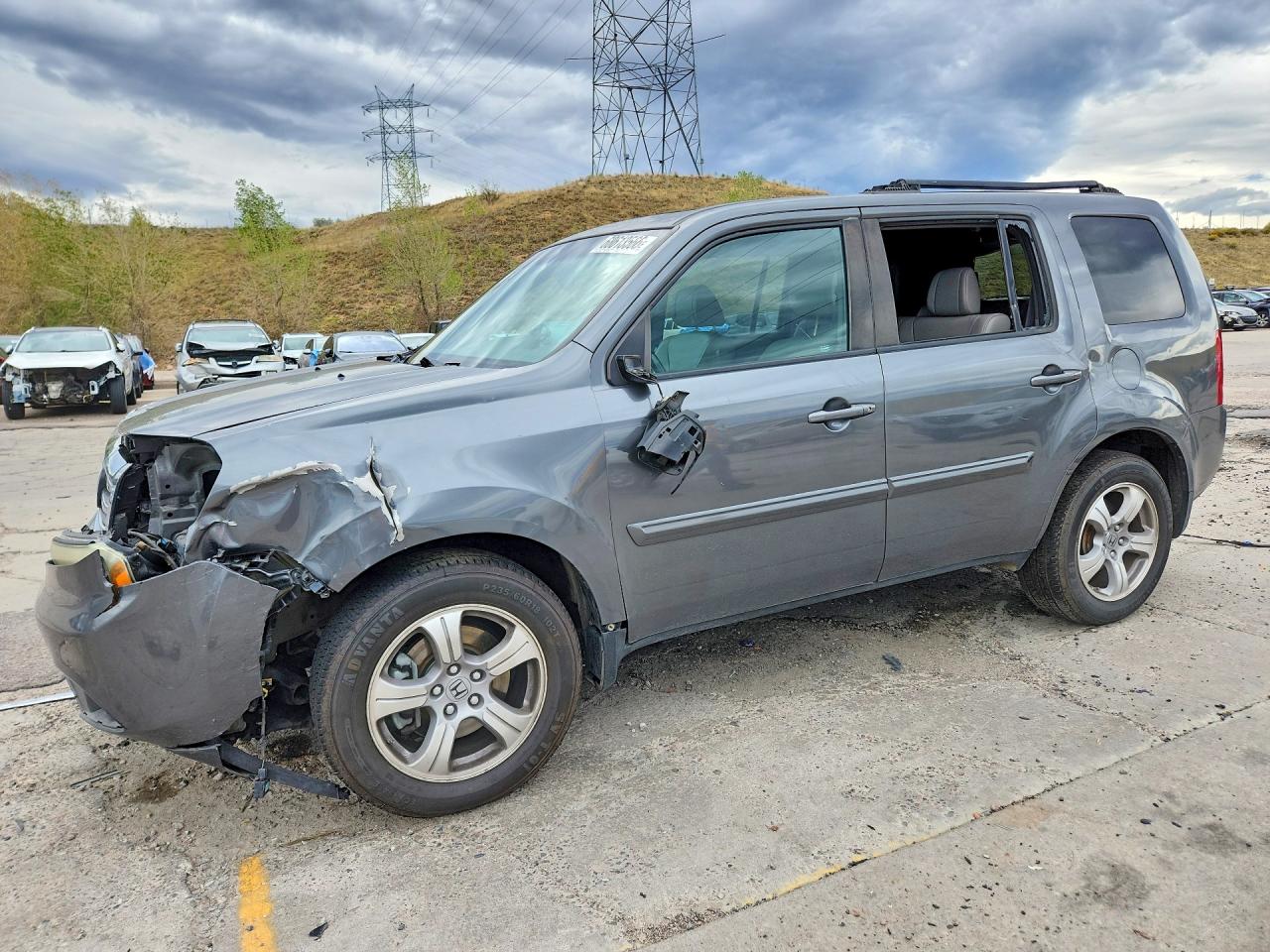 2013 HONDA PILOT EXL | 5FNYF4H52DB005684 | UPCARS