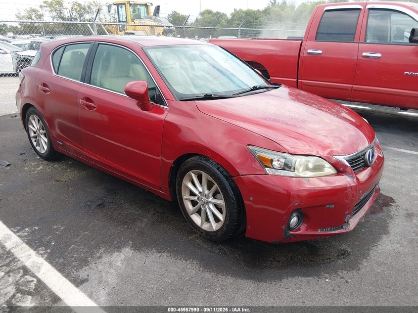 2012 LEXUS CT 200H PREMIUM | JTHKD5BH0C2114536 | UPCARS