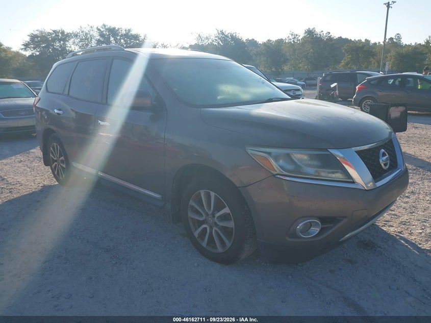 2014 NISSAN PATHFINDER SL | 5N1AR2MN8EC674605 | UPCARS