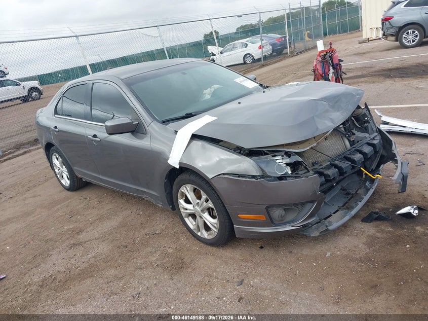 2012 FORD FUSION SE | 3FAHP0HA6CR306299 | UPCARS