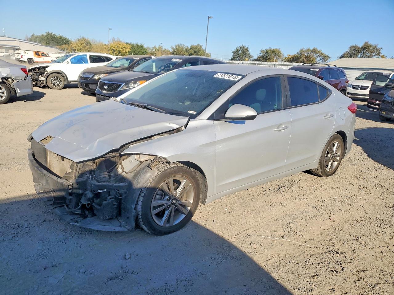 2018 HYUNDAI ELANTRA SEL | 5NPD84LF6JH329646 | UPCARS
