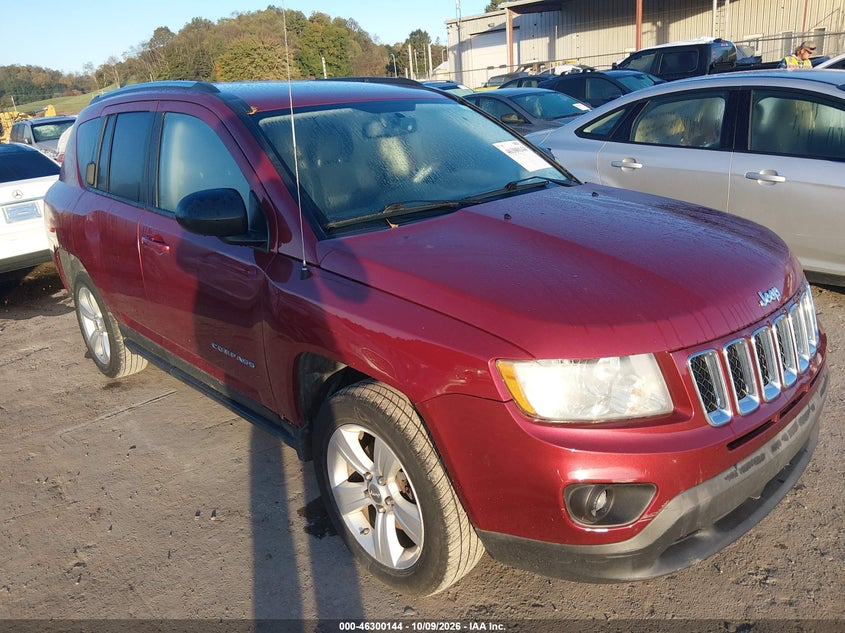 2012 JEEP COMPAS SPORT | 1C4NJDBB1CD655709 | UPCARS