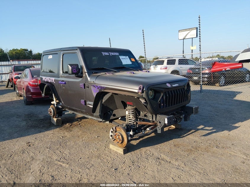 2020 JEEP WRANGLER SPORT S 4X4 | 1C4GJXAN1LW130384 | UPCARS