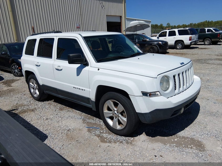 2012 JEEP PATRIOT LATITUDE | 1C4NJPFB4CD706650 | UPCARS