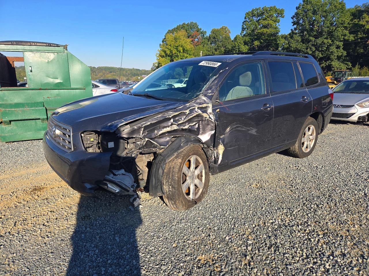 2009 TOYOTA HIGHLANDER BASE | JTEDA41A792003665 | UPCARS