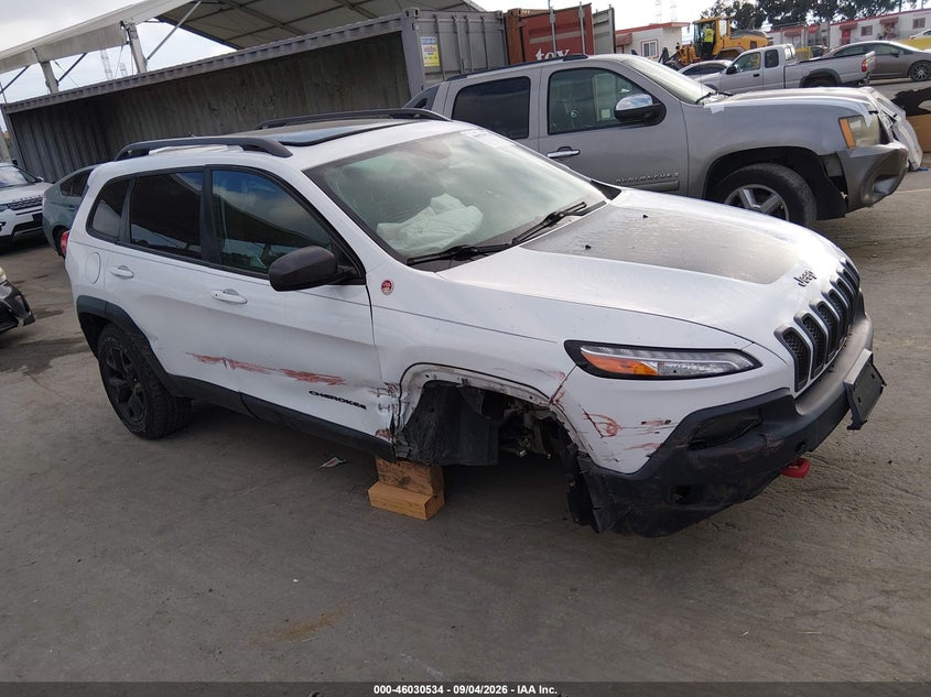 2014 JEEP CHEROKEE TRAILHAWK | 1C4PJMBB5EW317391 | UPCARS