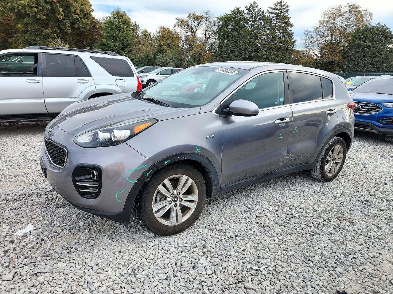2017 KIA SPORTAGE LX | KNDPMCAC8H7225329 | UPCARS