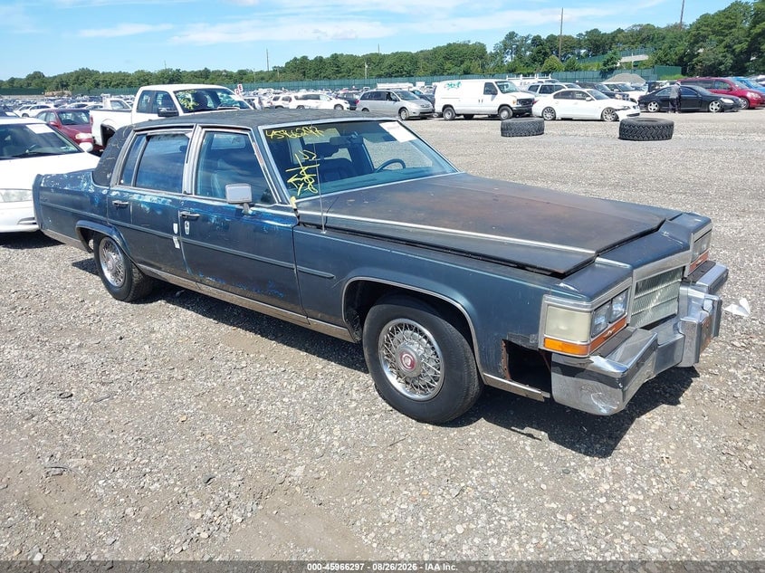 1986 CADILLAC FLEETWOOD BROUGHAM | 1G6DW69Y7G9718150 | UPCARS