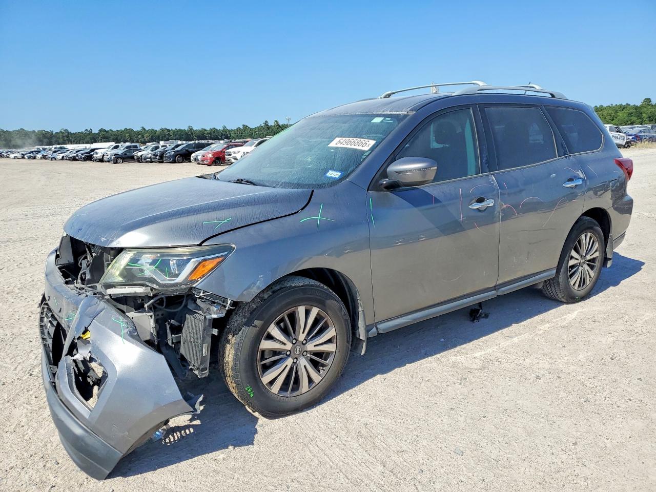 2018 NISSAN PATHFINDER S | 5N1DR2MN7JC607100 | UPCARS