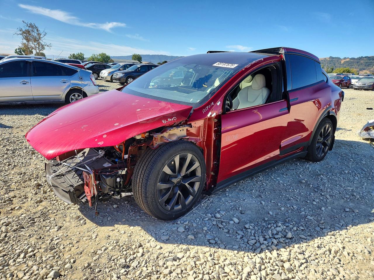 2025 TESLA MODEL X | 7SAXCBE56SF469140 | UPCARS
