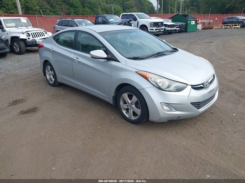 2013 HYUNDAI ELANTRA GLS | 5NPDH4AE1DH173160 | UPCARS