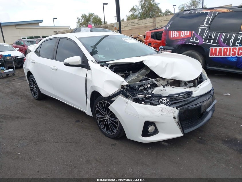 2014 TOYOTA COROLLA S PLUS | 5YFBURHE3EP163076 | UPCARS