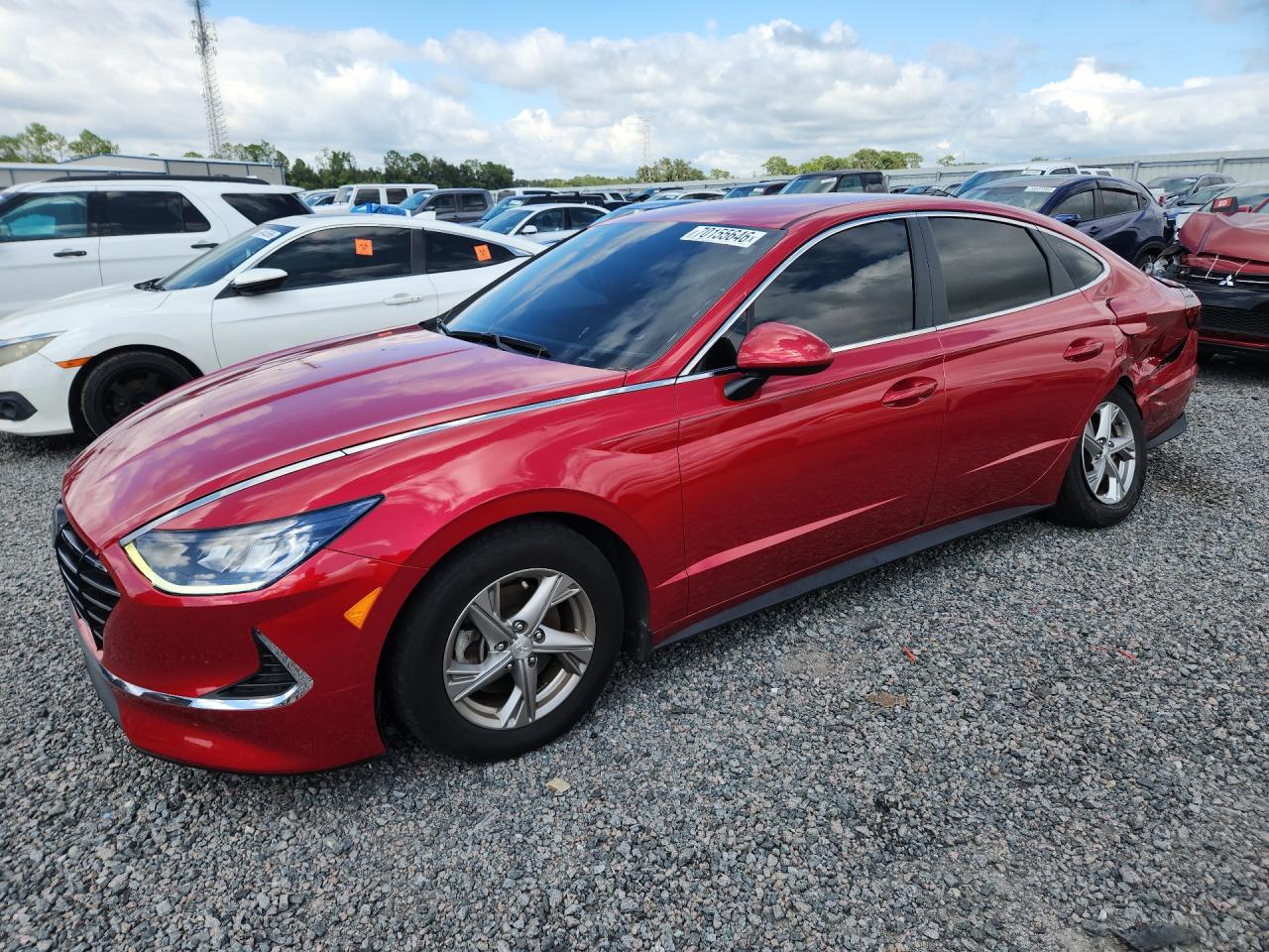 2021 HYUNDAI SONATA SE | 5NPEG4JA9MH086918 | UPCARS
