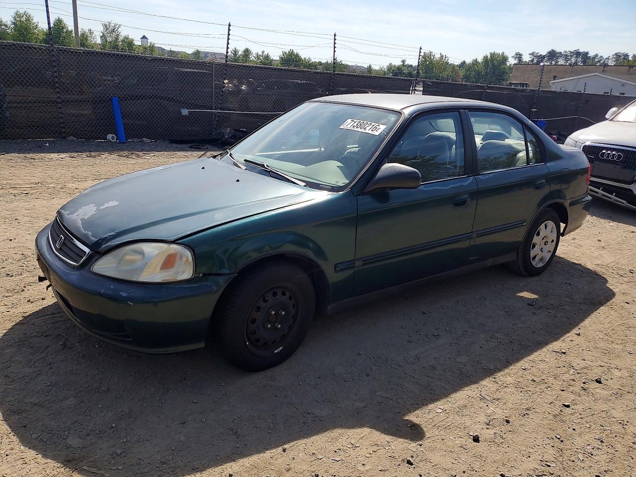 2000 HONDA CIVIC BASE | 2HGEJ6611YH597366 | UPCARS