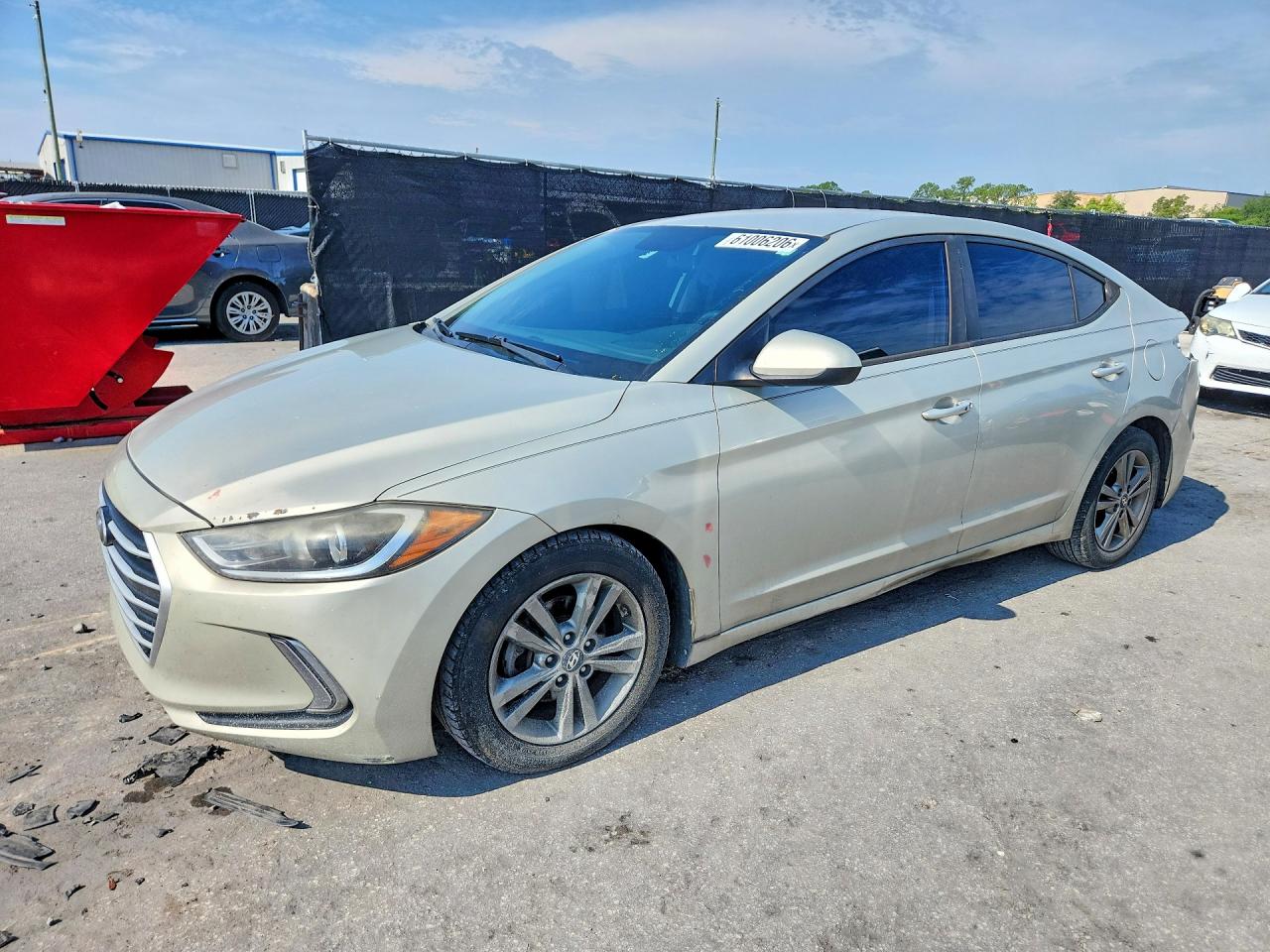 2017 HYUNDAI ELANTRA SE | 5NPD84LF1HH032519 | UPCARS