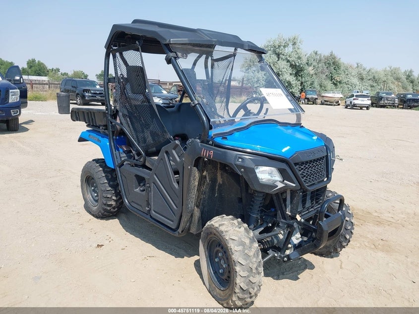 2016 HONDA SXS500 M | 1HFVE0306G4100213 | UPCARS
