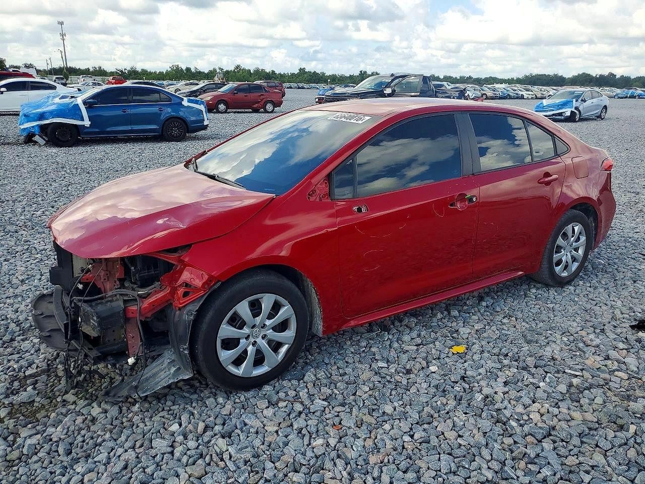 2021 TOYOTA COROLLA LE | 5YFEPMAE0MP196116 | UPCARS