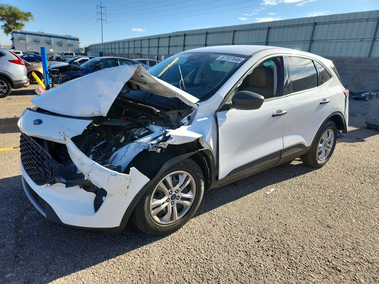 2022 FORD ESCAPE S | 1FMCU0F6XNUB41330 | UPCARS