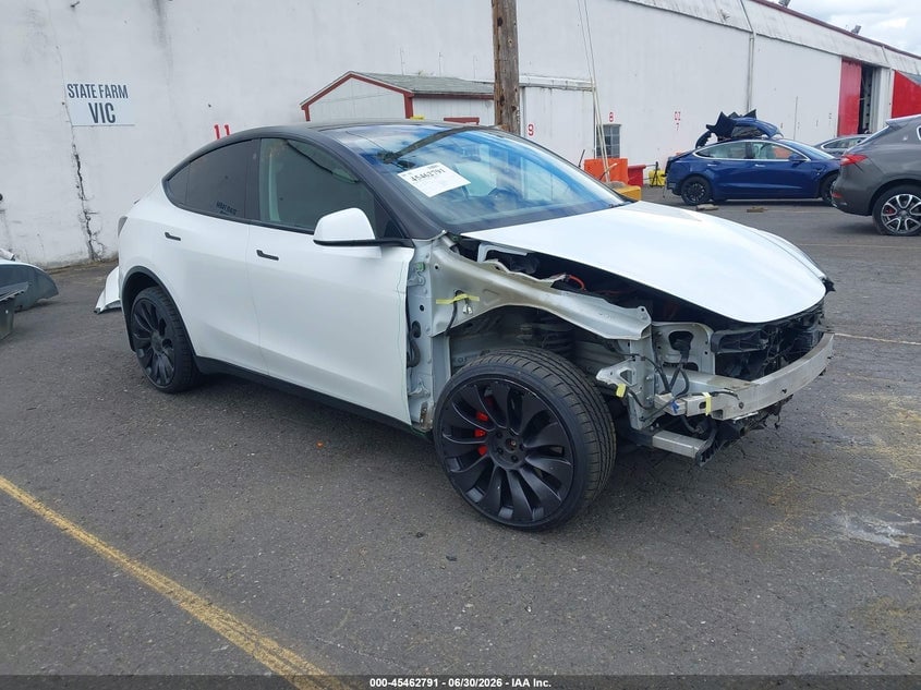 2021 TESLA MODEL Y PERFORMANCE DUAL MOTOR ALL-WHEEL DRIVE | 5YJYGDEF5MF146713 | UPCARS