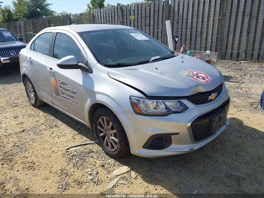 2019 CHEVROLET SONIC LT AUTO | 1G1JD5SB1K4111259 | UPCARS