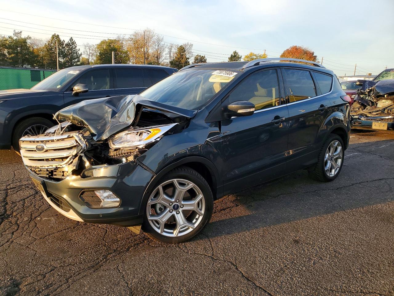 2019 FORD ESCAPE TITANIUM | 1FMCU9J95KUC53731 | UPCARS