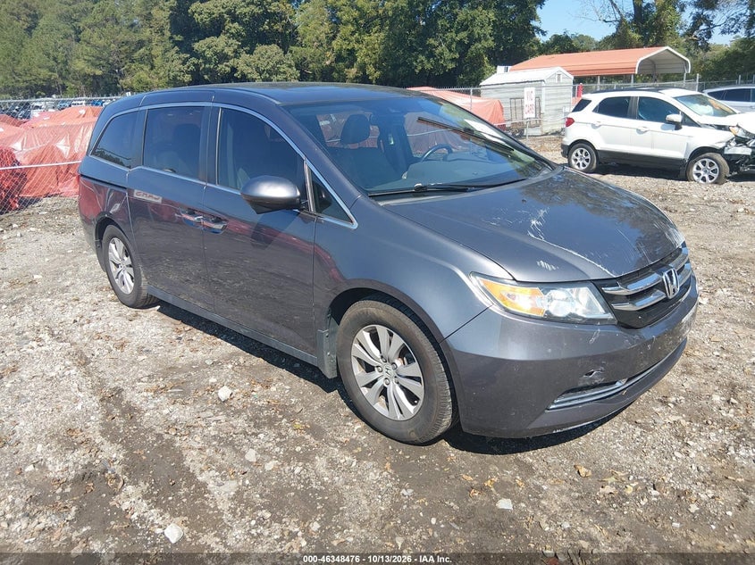 2017 HONDA ODYSSEY EX-L | 5FNRL5H60HB005815 | UPCARS