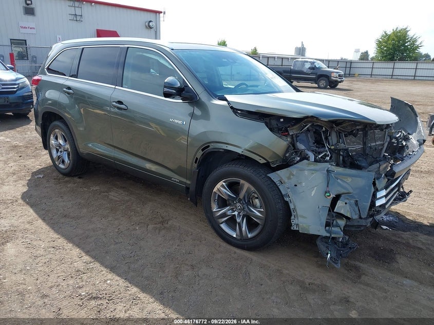 2019 TOYOTA HIGHLANDER HYBRID LIMITED PLATINUM | 5TDDGRFHXKS065727 | UPCARS