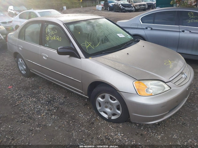 2002 HONDA CIVIC LX | 2HGES16642H519277 | UPCARS