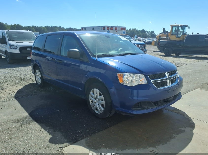 2019 DODGE GRAND CARAVAN SE | 2C4RDGBG9KR500407 | UPCARS