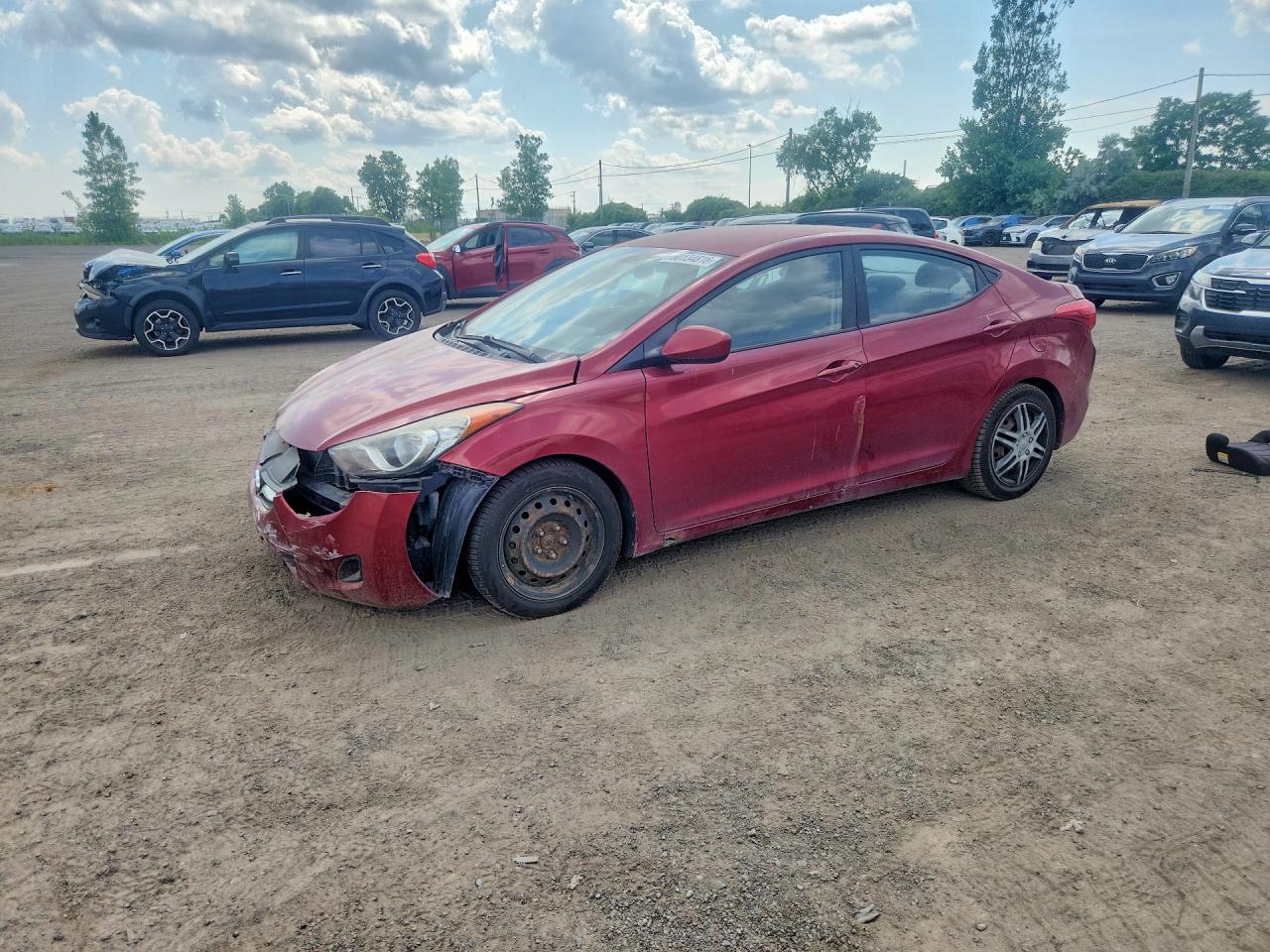 2013 HYUNDAI ELANTRA GLS | 5NPDH4AE7DH305757 | UPCARS