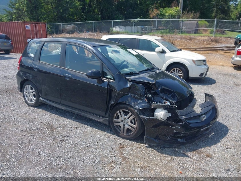 2007 HONDA FIT SPORT | JHMGD38617S028304 | UPCARS