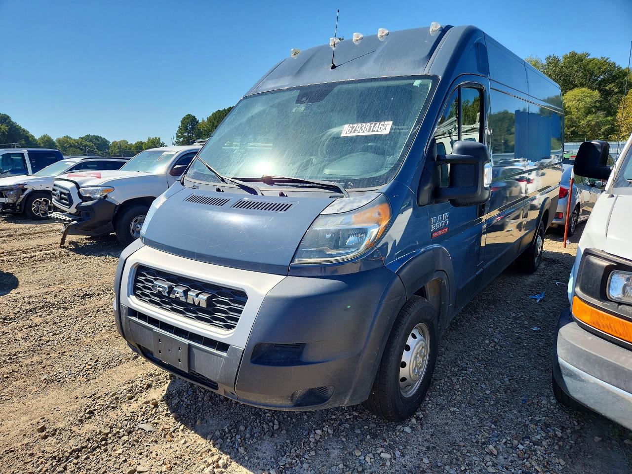 2021 RAM PROMASTER 3500 DELIVERY VAN | 3C6MRVJGXME544669 | UPCARS