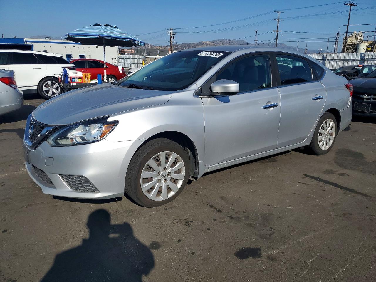 2016 NISSAN SENTRA S | 3N1AB7AP5GY323367 | UPCARS