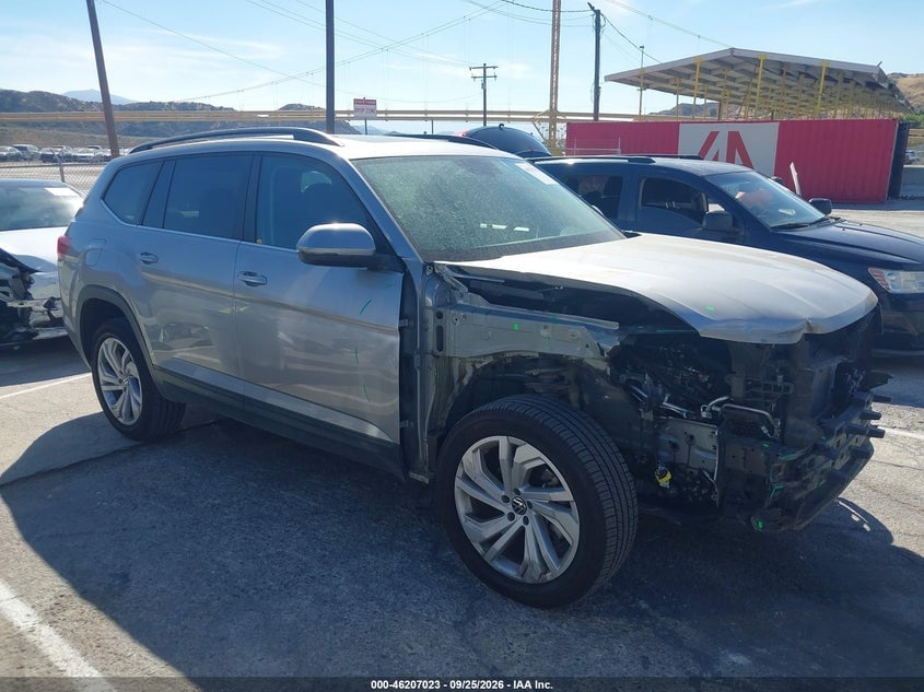 2022 VOLKSWAGEN ATLAS 3.6L V6 SE W/TECHNOLOGY | 1V2JR2CA2NC554221 | UPCARS