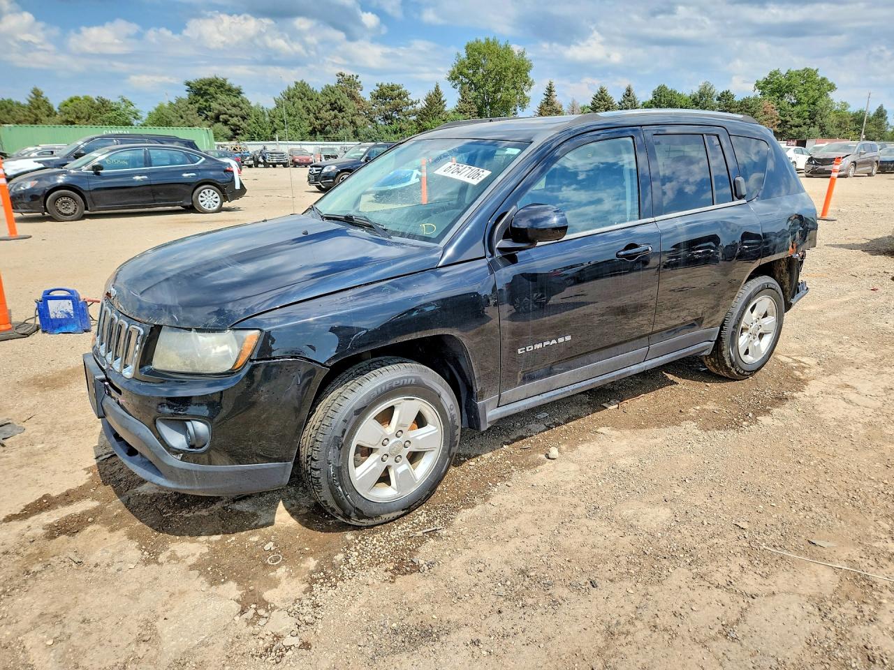 2014 JEEP COMPASS LATITUDE | 1C4NJCEA7ED508777 | UPCARS