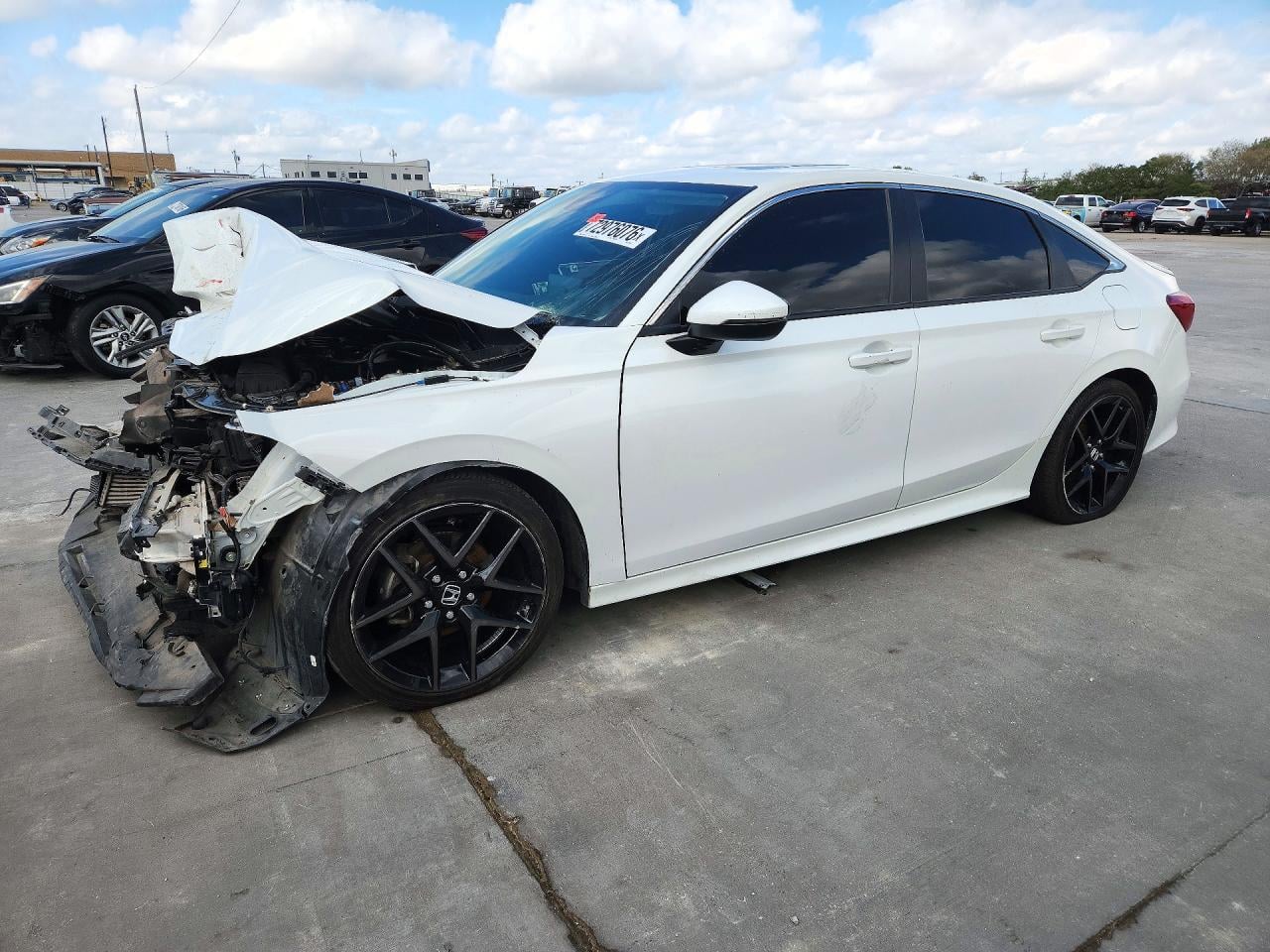 2022 HONDA CIVIC TOURING | 2HGFE1F9XNH300429 | UPCARS
