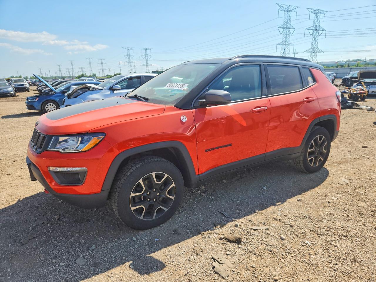 2018 JEEP COMPASS TRAILHAWK | 3C4NJDDB2JT455071 | UPCARS