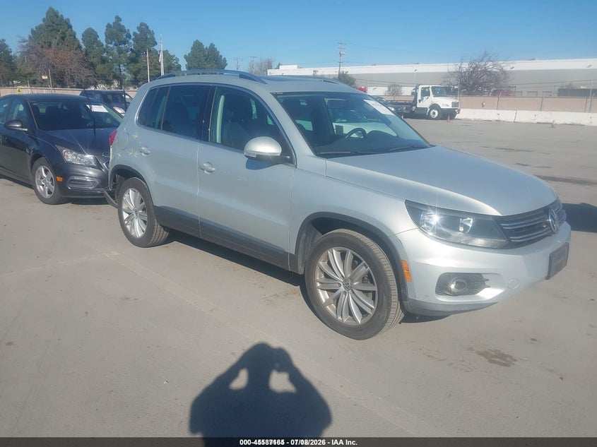 2015 VOLKSWAGEN TIGUAN SE | WVGAV7AXXFW556179 | UPCARS