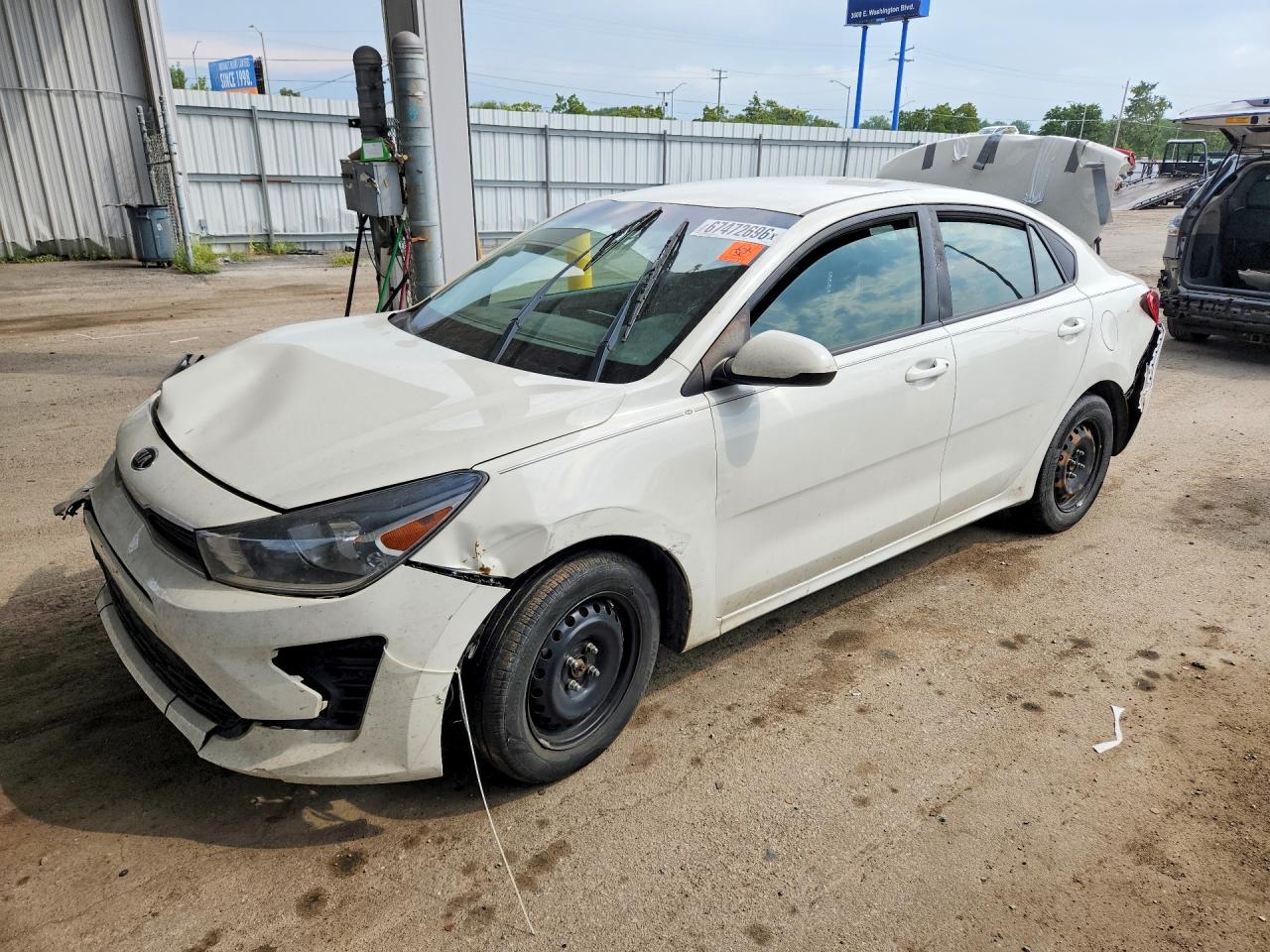 2021 KIA RIO LX | 3KPA24AD5ME392266 | UPCARS
