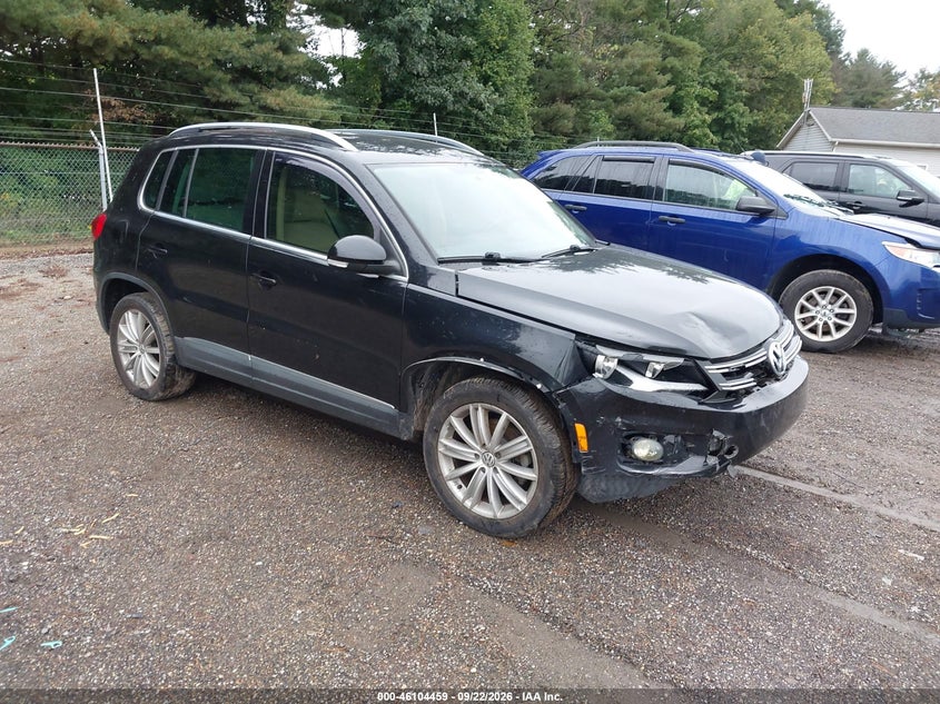 2014 VOLKSWAGEN TIGUAN SE | WVGAV3AX1EW578689 | UPCARS