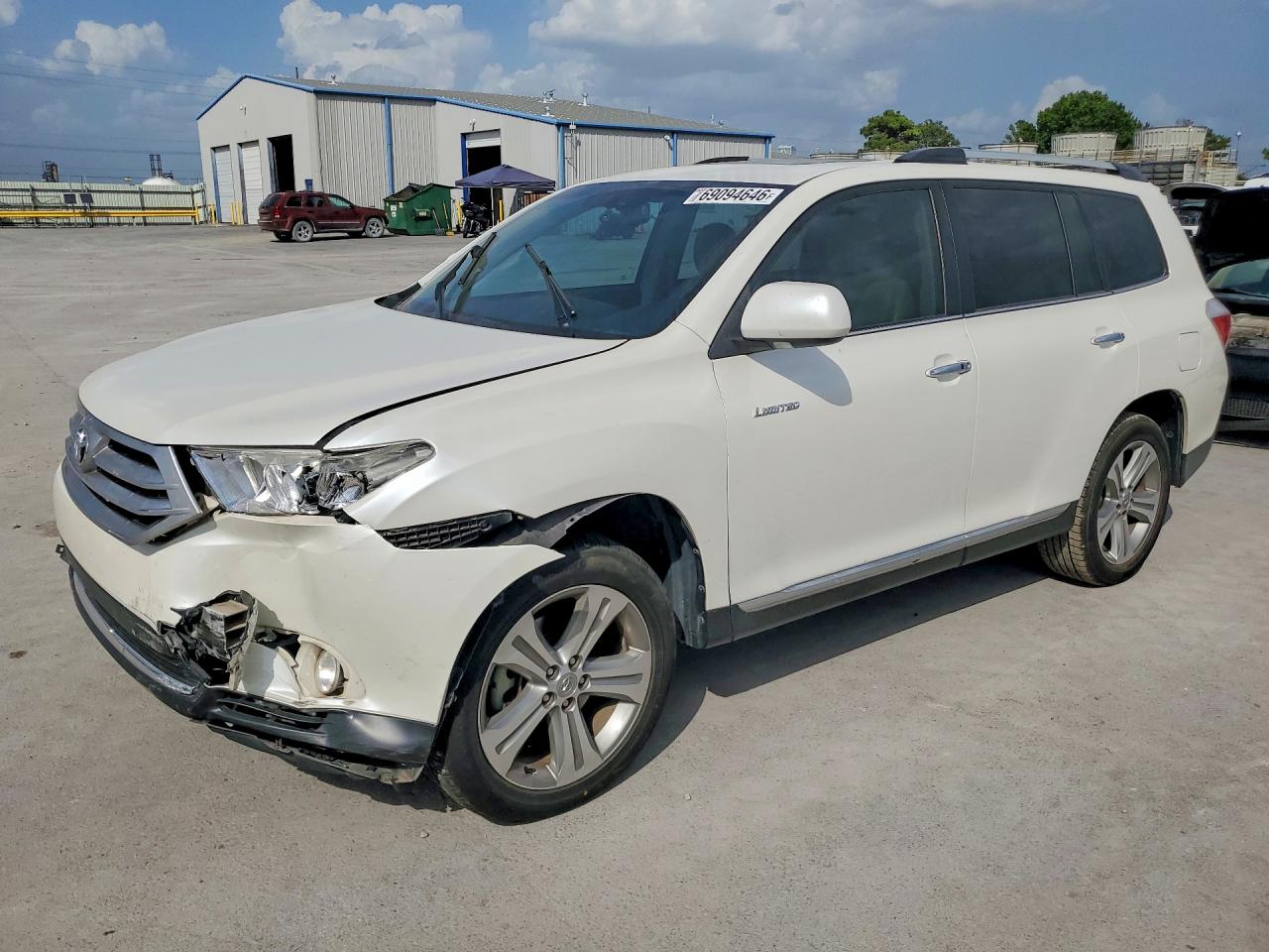 2012 TOYOTA HIGHLANDER LIMITED | 5TDYK3EH4CS052679 | UPCARS