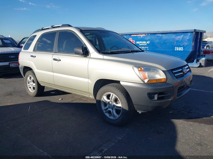 2008 KIA SPORTAGE LX V6 | KNDJF723087507132 | UPCARS